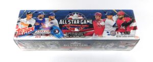 2018 topps baseball complete factory sealed set all-star game version (702 cards + 5-card pack of all star cards)