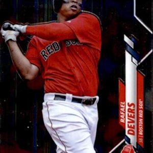 2020 Topps Chrome #93 Rafael Devers Boston Red Sox MLB Baseball Card NM-MT