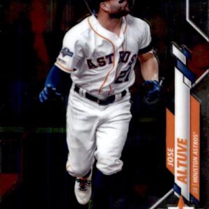 2020 Topps Chrome #42 Jose Altuve Houston Astros MLB Baseball Card NM-MT