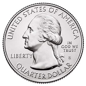 2020 S National Park Quarter 5 Coin Set Uncirculated