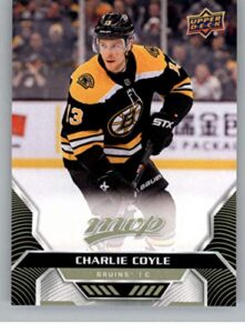 2020-21 upper deck mvp #109 charlie coyle boston bruins nhl hockey trading card