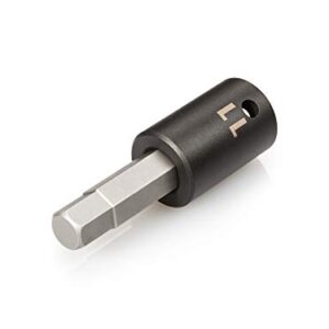 TEKTON 1/2 Inch Drive x 11 mm Hex Impact Bit Socket | SIB23211