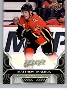 2020-21 upper deck mvp #126 matthew tkachuk calgary flames nhl hockey trading card
