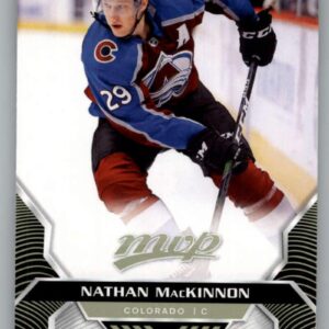 2020-21 Upper Deck MVP #132 Nathan MacKinnon Colorado Avalanche NHL Hockey Trading Card