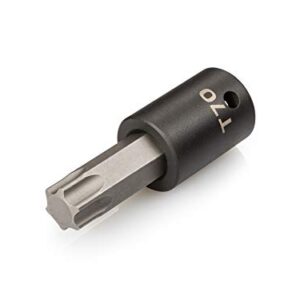 TEKTON 1/2 Inch Drive x T70 Torx Impact Bit Socket | SIB24270