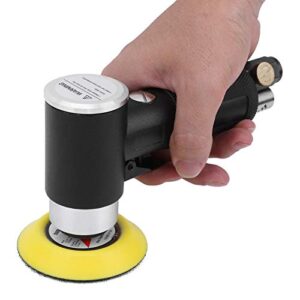 AT-1500H48 Mini Air Sander, 1/2/3 Inch Random Orbital Air Sander, Mini Pneumatic Sander for Auto Body Work, High Speed Air Powered Sanders & Polisher(US Air Nozzle)