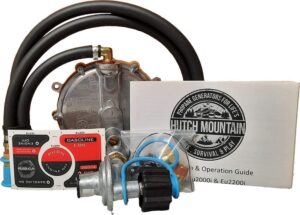 hutch mountain generator propane conversion kit eu3000is- trifuel generator conversion kit for propane, gasoline and natural gas, portable generator conversion kit compatible with honda eu3000is