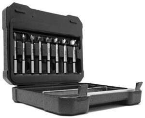 wen fb3508 8-piece forstner bit set with carrying case