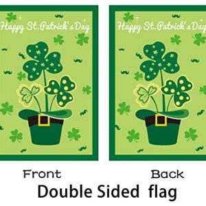 3 Pack Valentine Day Garden Flag St Patricks Day Garden Flag Easter Garden Flags,Double Sided Valentine Flag St Patrick Flag Easter Flags 12x18 Burlap Valentine House Flag for Seasonal Garden Flag