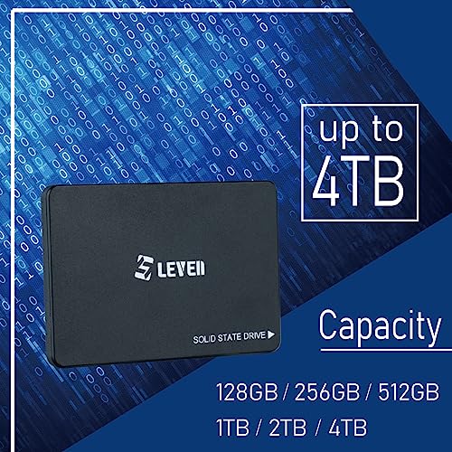 LEVEN JS600 SSD 2TB Internal Solid State Drive, Up to 550MB/s, Compatible with Laptop and PC Desktops