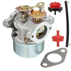 yomoly carburetor compatible with craftsman 247.883700 31as6dtf799 7hp 26" snow thrower replacement carb