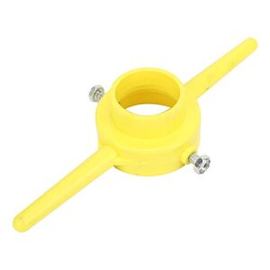 Excellent Finish for PVC Threading Tool for Threading Hydraulic Pipe Threader 1/2"3/4" 1"Manual NPT Round die Set for re-Threading