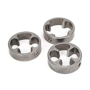 Excellent Finish for PVC Threading Tool for Threading Hydraulic Pipe Threader 1/2"3/4" 1"Manual NPT Round die Set for re-Threading