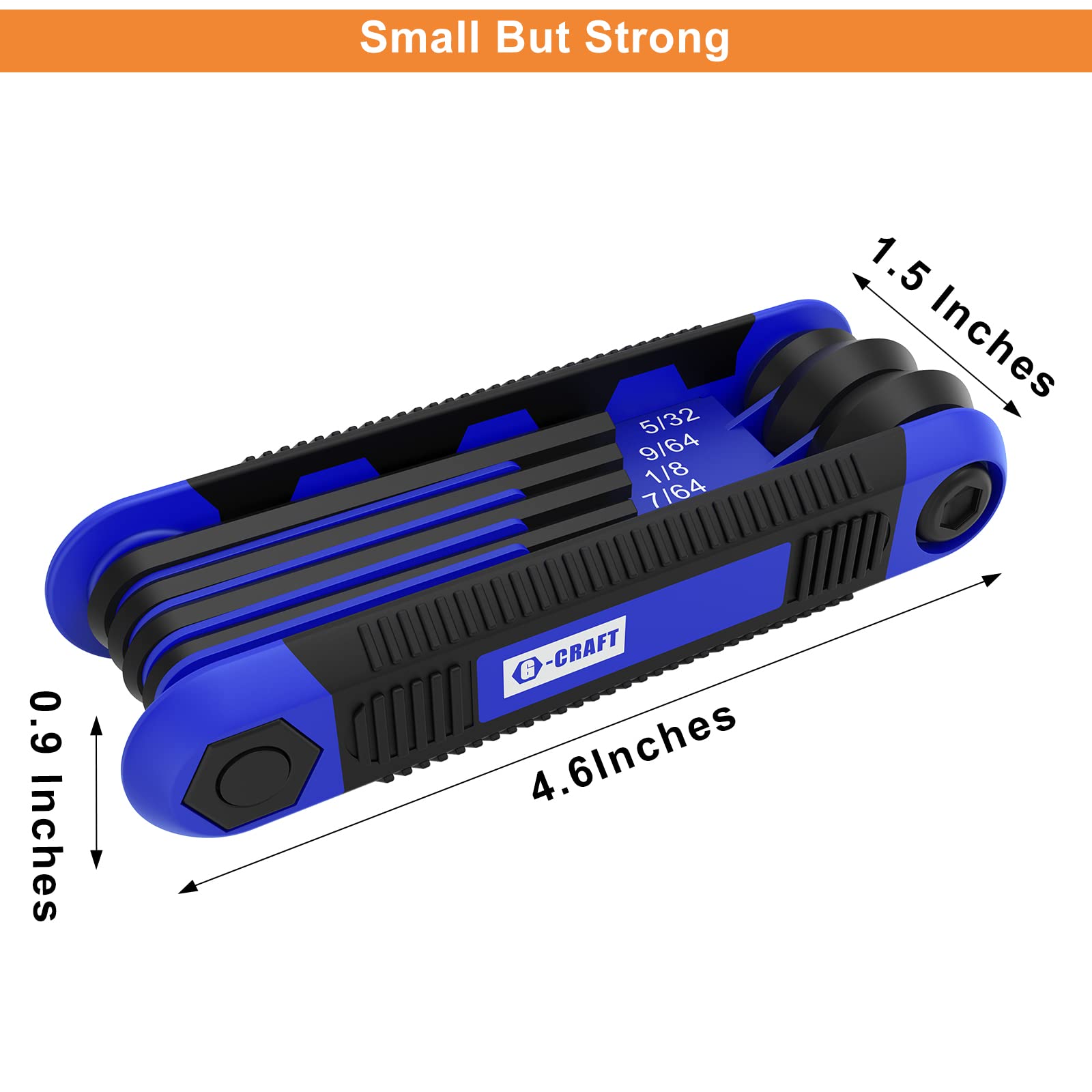 Allen Wrenches Sets - 17Pcs Hex Key Set Metric & Standard SAE Folding Allen Key Sets | 2 Pack Portable Small Allen Wrenches Sets for Hex Head Socket Screw, Stocking Stuffers, Unique Gifts For Men