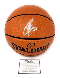 stephen curry golden state warriors signed autograph nba game basketball fanatics certified