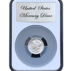 Ursae Minoris Elite Certified-Style Coin Holder US Mercury or Roosevelt Dime Three Pack