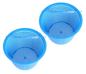 atie pool skimmer basket spx1070e & b-9 b9 and r211100 vac-mate basket replacement fits most hayward pentair swimquip pool skimmers and other brand pool skimmers - not weighted (2 pack)