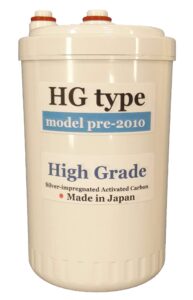 japan made hg type (not fit hg-n type) high grade compatible original pre 2010 model water filter(not compatible with hg-n type model sold after 2011)