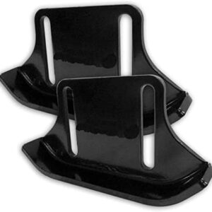 fascinatte (2 in Set) Skid Shoes 76153-736-010 for Honda Snowblower HS50 HS55 HS55K1 HS55K2 HS70 HS80 HS80L1,