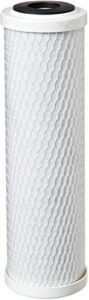cfs – 2 pack carbon block water filter cartridges compatible with pentek cbc-10 – remove bad taste & odor – whole house replacement filter cartridge – 0.5-micron – 9-3/4" x 2-7/8", white
