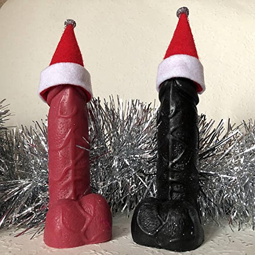 Penis soap with/without suction cup in Santa Claus hat. Christmas gag gift. Any colour. Willy soap. Joke gift. Funny gift. Dildo.Dick soap.