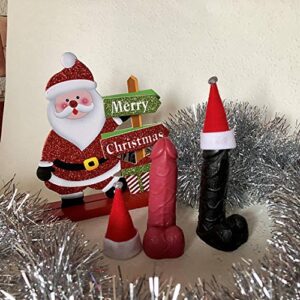 Penis soap with/without suction cup in Santa Claus hat. Christmas gag gift. Any colour. Willy soap. Joke gift. Funny gift. Dildo.Dick soap.