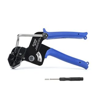 icrimp stainless steel cable tie tool zip gun metal zip tensioner with built-in cutter, release tool included