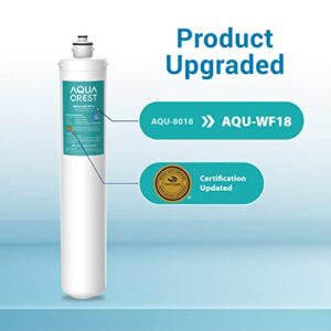 AQUACREST H-300 Under Sink Water Filter, NSF/ANSI 42 Certified, 24K Gallons, Replacement Cartridge for Everpure H-300, H-300-NXT, 7CB5, EV9270-71, EV9270-72, EV9618-11, EV9855-50, EV9282-01, Pack of 1