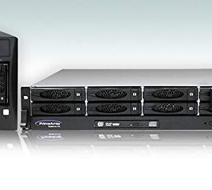 PrimeArray Systems Inc. ArrayStor NAS Media Server | DVD/CD Loader & Network Storage Device | 8 GB RAM, 32 TB Storage & 8 Bay