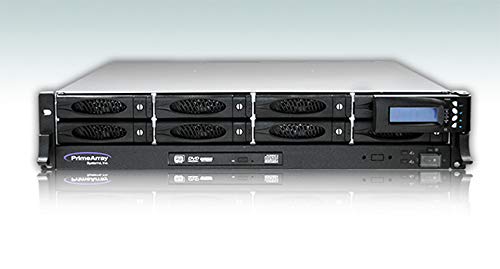 PrimeArray Systems Inc. ArrayStor NAS Media Server | DVD/CD Loader & Network Storage Device | 8 GB RAM, 32 TB Storage & 8 Bay