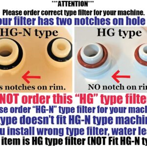 Kuraray Chemical Japan Japan Made HG Type High Grade Compatible Original Model Water Filter for SD501(Not Compatible with HG-N Type After 2011 Model)