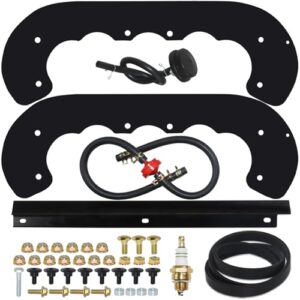 poseagle 99-9313 snow blower paddles with 55-8760 scraper blade 55-9300 drive belt and hardware kits for toro toro ccr 2000, ccr 2400, ccr 2400r, ccr 2400e, ccr 2500, ccr 2500r, ccr 3000r snowthrowers