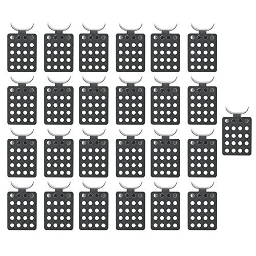 WFLNHB 25 Pack Aluminum Heat Cable Roof Clip Used to Secure Hot Tape and Hot Cable