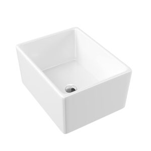 Eridanus 21 inches Kitchen Sink, Utility Farmhouse Sink, Prep and Bar Sink, Laundry Sink, 20-7/8" x 14-9/16" x 7-7/8"