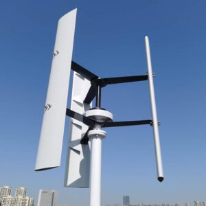 NINILADY 400w 600w MAGLEV Permanent Magnet Vertical Wind Turbine Generator 3 Phase AC 12v /24v with Free Controller Wind Power (24V, 400W)