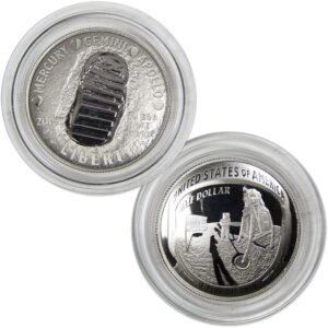 apollo 11 commemorative 50th anniversary 2019 s 50c clad half dollar domed proof