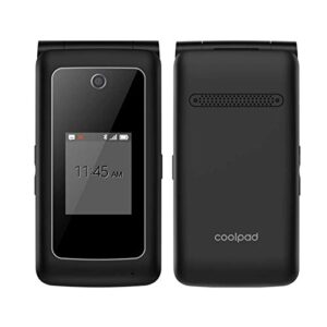 coolpad snap 3312a sprint android 4g lte flip phone (renewed)