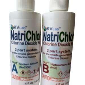 NatriChlor CD Set w/Accu-Drop Bottles HCL Extra Large Size (8 oz Total)