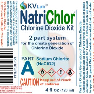 NatriChlor CD Set w/Accu-Drop Bottles HCL Extra Large Size (8 oz Total)