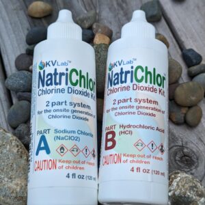 NatriChlor CD Set w/Accu-Drop Bottles HCL Extra Large Size (8 oz Total)