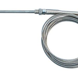 RuoFeng K Type Thermocouple Temperature Controller Sensor 9.8ft/3M Wire,100x5mm Stainless Steel Probe, 0-400° C