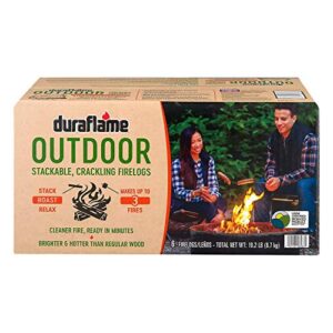 duraflame 041137062875 outdoor firelog, 19.2 pound (pack of 1)