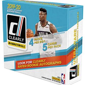 2019/20 Panini Clearly Donruss Basketball box (20 cards/bx)