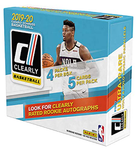 2019/20 Panini Clearly Donruss Basketball box (20 cards/bx)