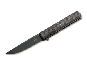 boker plus urban trapper linear micarta folding pocket knife 01bo705