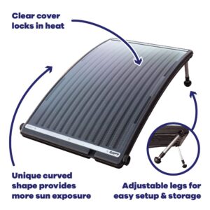 GAME 72000-BB, Made for Intex & Bestway SolarPRO Curve Solar Heater, Bestway Above Ground Pools