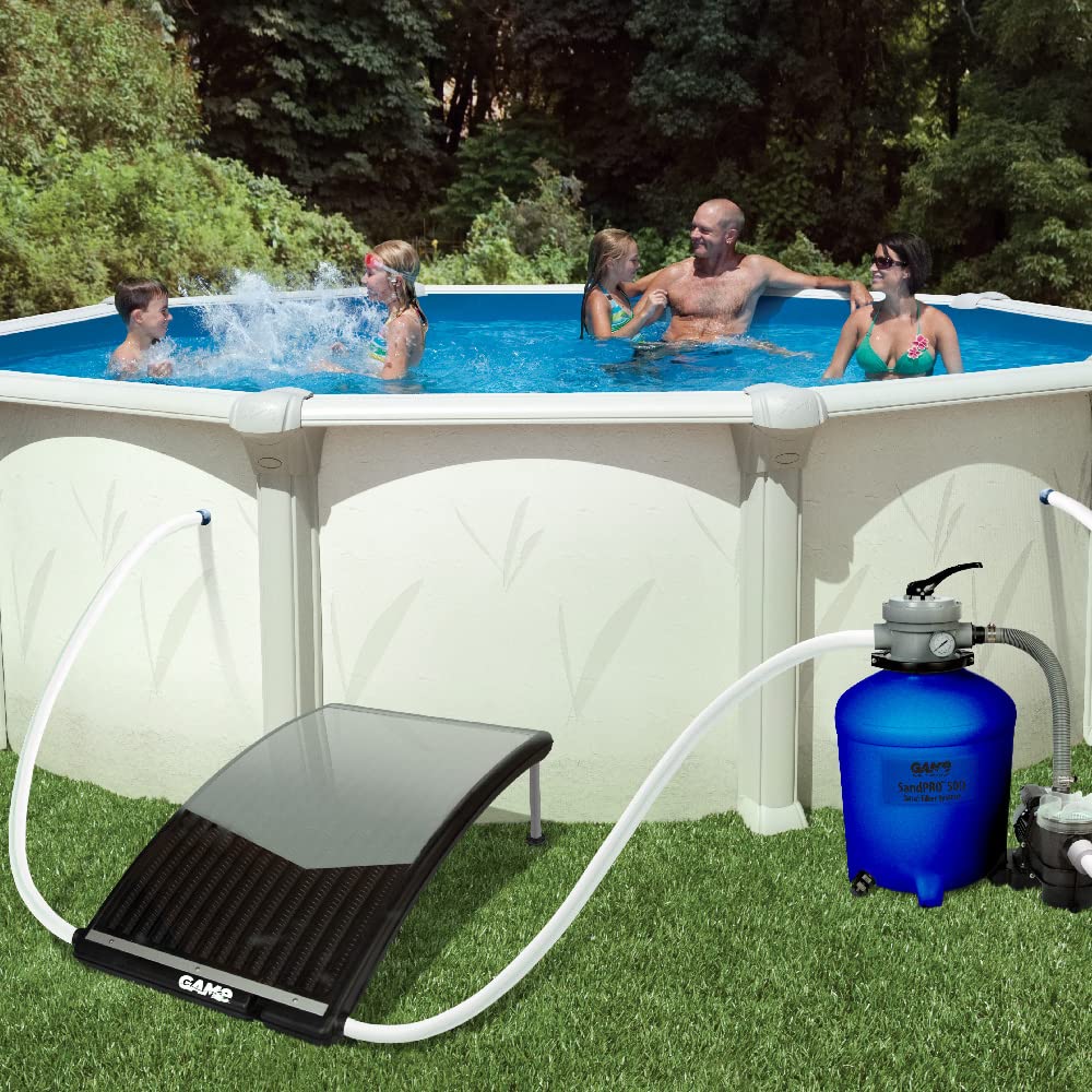 GAME 72000-BB, Made for Intex & Bestway SolarPRO Curve Solar Heater, Bestway Above Ground Pools