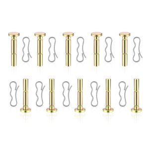 Ohoho 10Pack 738-04124A Shear Pins & 714-04040 Bowtie Cotter Pin - Compatible with MTD / CUB &Troy-bilt Craftsman 738-04124A 738-04124 938-04124 714-04040 7188389 80-749 780-242 Snow Throwers