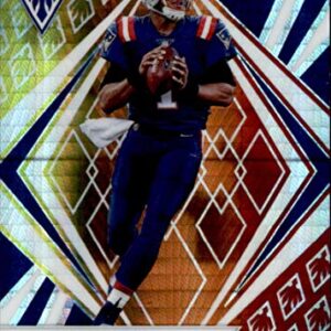 2020 Panini Phoenix Fire Burst #13 Cam Newton New England Patriots Football Card