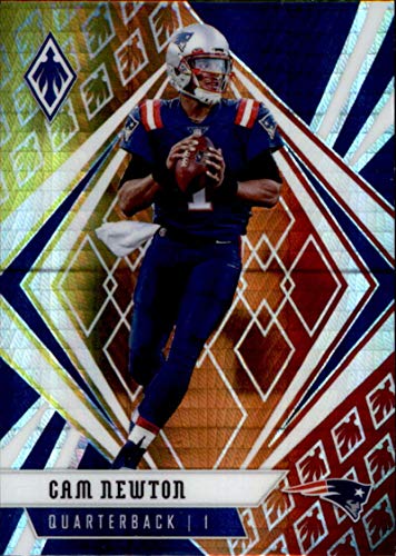 2020 Panini Phoenix Fire Burst #13 Cam Newton New England Patriots Football Card